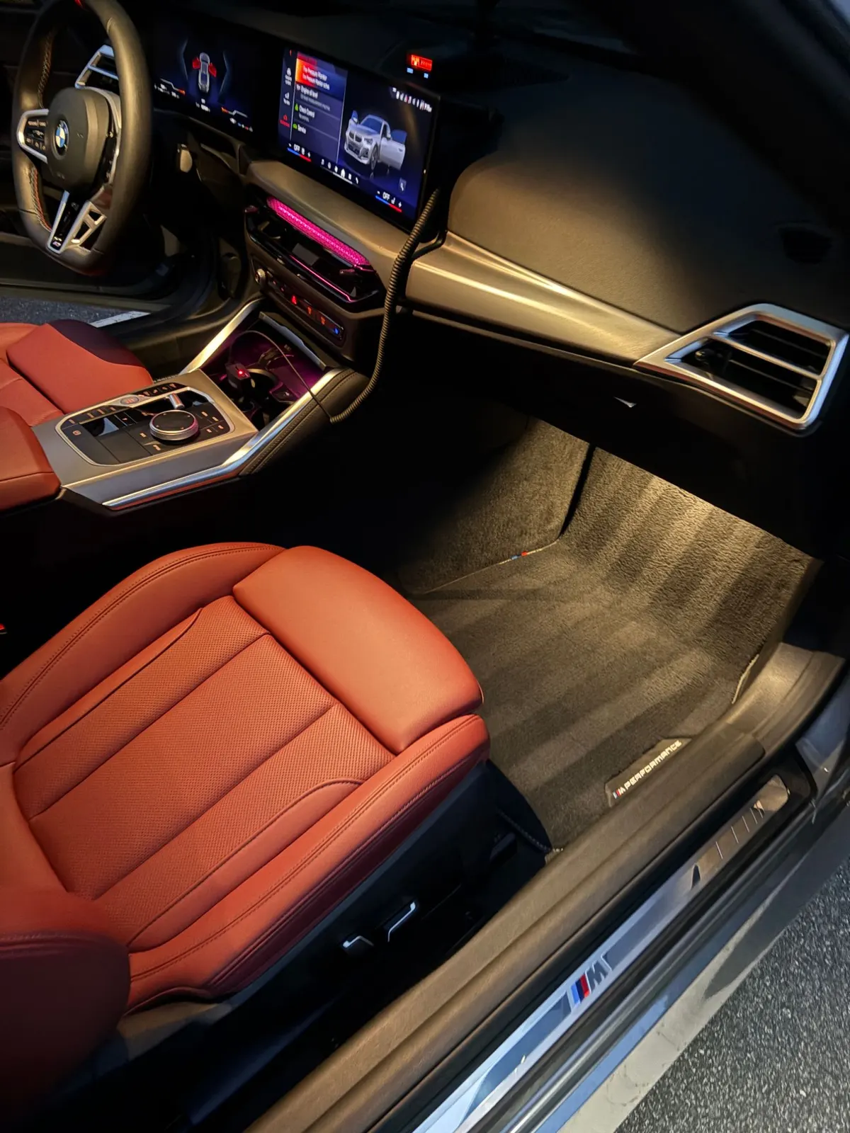 BMW 2 Series interior kept clean on a maintenance visit